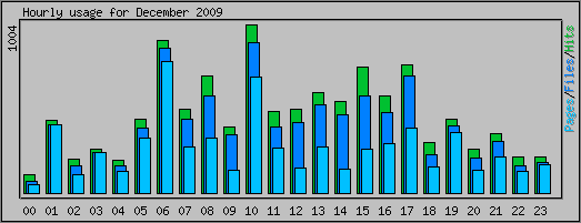 Hourly usage