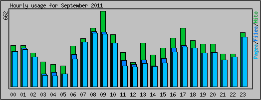 Hourly usage